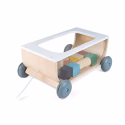JANOD Sweet Cocoon Cart With Blocks - Vue supplémentaire 8