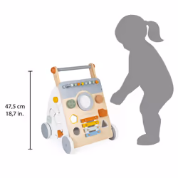 JANOD Sweet Cocoon Wooden Multi-Activity Trolley - Vue supplémentaire 5