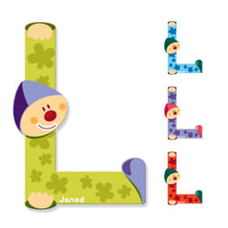 JANOD Lettre Clown L