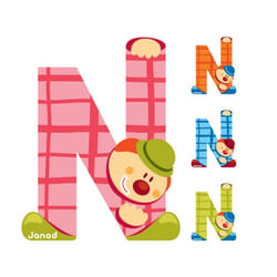 JANOD Lettre Clown N