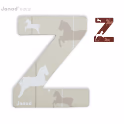 JANOD Lettre Bois Abcdéco - Z