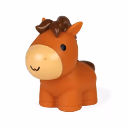 JANOD J04702 jeu, jouet et adhésif de bain Animal de bain Beige, Marron, Vert, Jaune