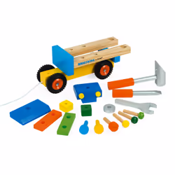 Juratoys Camion De Bricolage (Bois) - Vue supplémentaire 5