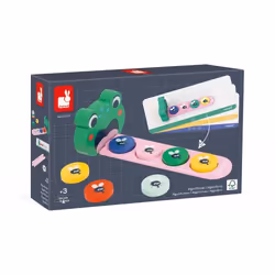 JANOD J05088, 3 an(s), Carton, Coton, Bois, Multicolore