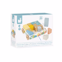 Juratoys Chariot De Cubes À Promener Pure (Bois) - Vue supplémentaire 10