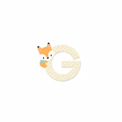 JANOD Letter G, 3 an(s), Bois, Multicolore