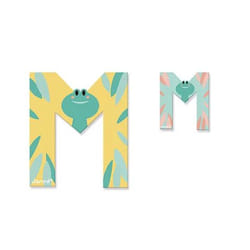 JANOD Letter M