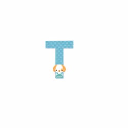JANOD Letter T, 3 an(s), Bois, Multicolore