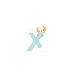 JANOD Letter X