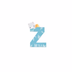 JANOD Letter Z, 3 an(s), Bois, Multicolore
