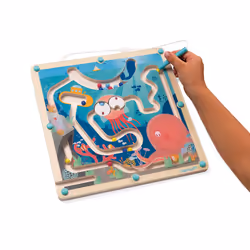 JANOD Wooden Magnetic Ocean Maze jouet à moteur - Vue supplémentaire 4