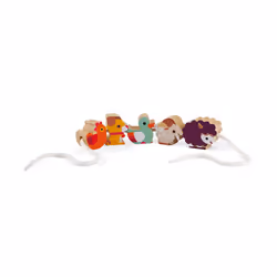JANOD Stringable Farm-Themed Beads (wood) 1 pièce(s)