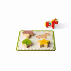 Juratoys Jeu De Reconnaissance Tactile Memory Touch' (Bois) - Vue supplémentaire 12
