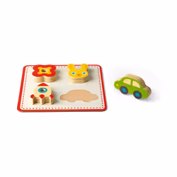 Juratoys Jeu De Reconnaissance Tactile Memory Touch' (Bois) - Vue supplémentaire 14