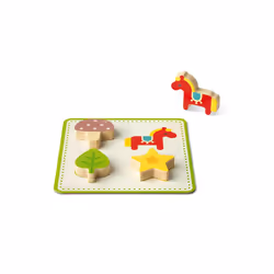 Juratoys Jeu De Reconnaissance Tactile Memory Touch' (Bois) - Vue supplémentaire 15