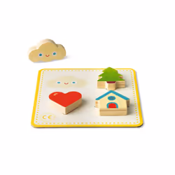 Juratoys Jeu De Reconnaissance Tactile Memory Touch' (Bois) - Vue supplémentaire 16