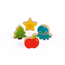 Juratoys Jeu De Reconnaissance Tactile Memory Touch' (Bois) - Vue supplémentaire 20
