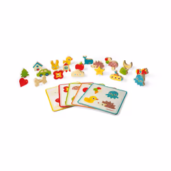 Juratoys Jeu De Reconnaissance Tactile Memory Touch' (Bois) - Vue supplémentaire 5