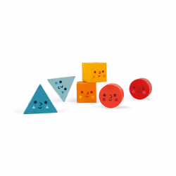 JANOD Geometric Shapes Box (wood) - Vue supplémentaire 5