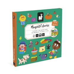 MagnétiStories Le Potager - Jeu Éducatif Magnétique 30 Aimants - Jouet Enfant en Carton FSC - Dès 3 Ans