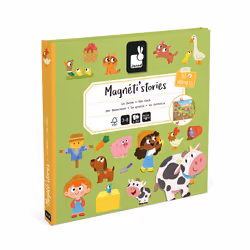 JANOD Magnéti'stories la Ferme, Pour enfants, Couverture rigide