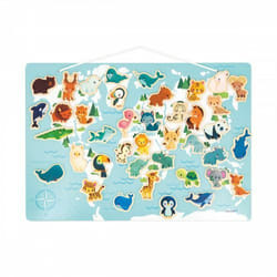 JANOD J05468 puzzle Puzzle magnétique 40 pièce(s) Animaux
