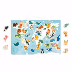 JANOD J05468 puzzle Puzzle magnétique 40 pièce(s) Animaux
