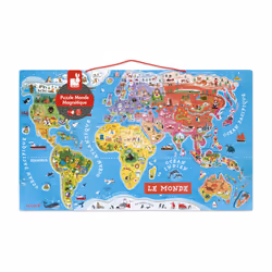 Juratoys Puzzle Monde Magnétique 92 Pcs (Bois) - Vue supplémentaire 5