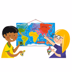 JANOD J05513 puzzle Puzzle magnétique 92 pièce(s) Cartes