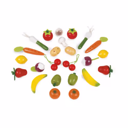 Juratoys Panier De 24 Fruits Et Légumes