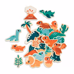 JANOD Magnets Dino 24 pièces, 140 mm, 80 mm, 140 mm, 24 pièce(s)