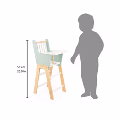 JANOD J05901 accessoire pour poupée Chaise haute de poupée - Vue supplémentaire 4