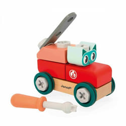 Voiture à Bricoler Chat BricoKids - Jeu de Construction Enfant - 27 Accessoires + 1 Outil - Jeu dImitation - Dès 36 Mois