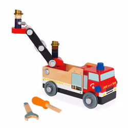 JANOD Brico'kids Fire Engine - Vue supplémentaire 5