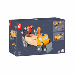 JANOD Brico'kids wooden builder's truck - Vue supplémentaire 8