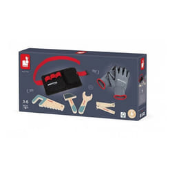 Ceinture Outils avec Gants BricoKids - Jouet dImitation Bricolage en Bois - Dès 3 ans