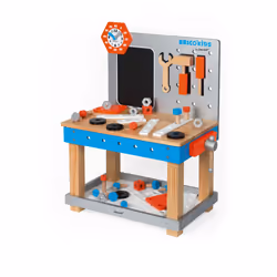 Juratoys Etabli Magnétique Géant Brico'Kids (Bois)