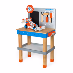 Juratoys Etabli Magnétique Géant Brico'Kids (Bois) - Vue supplémentaire 4