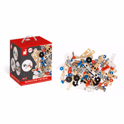 Juratoys Baril Brico'Kids 50 Pièces (Bois)