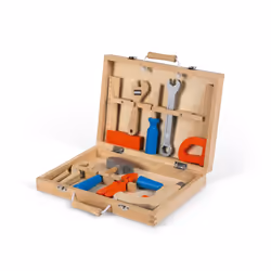 JANOD Boite À Outils Brico'Kids (Bois)