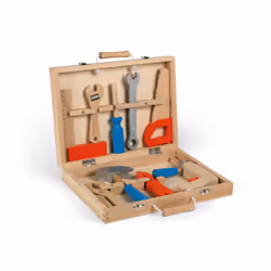 JANOD Boite À Outils Brico'Kids (Bois)
