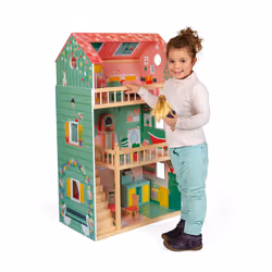 Juratoys Maison De Poupées Happy Day (Bois) - Vue supplémentaire 4