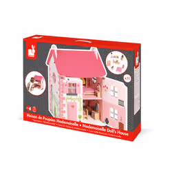 Juratoys Maison De Poupées Mademoiselle (Bois) - Vue supplémentaire 11