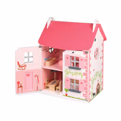 Juratoys Maison De Poupées Mademoiselle (Bois)