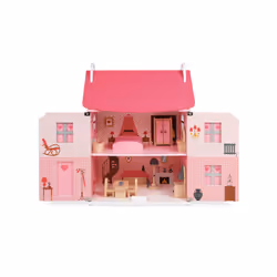 Juratoys Maison De Poupées Mademoiselle (Bois) - Vue supplémentaire 4