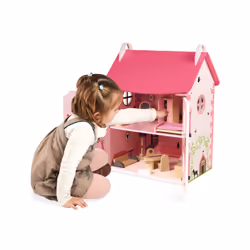 Juratoys Maison De Poupées Mademoiselle (Bois) - Vue supplémentaire 7