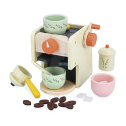 Jouet - JANOD - Machine à café en bois - 3 ans - Mixte - Marron