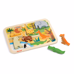 JANOD Zoo Chunky, 7 pièce(s), Flora, 1,5 an(s)