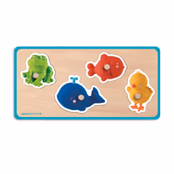 Juratoys Bois Quadrinimo 4 Pcs, 1 an(s)