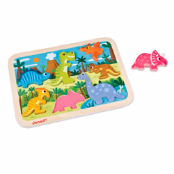 JANOD Chunky Puzzle Dinosaures